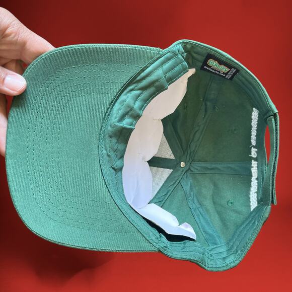 O’Reilly Auto Parts Green/ White Lettering Adjustable Snapback Hat Employee - Picture 2 of 11